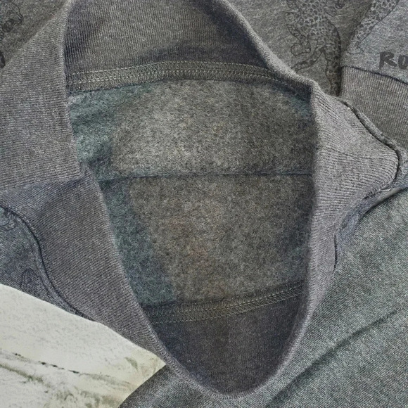 Grey Leopard Boys Fleece Lined Sweatshirt and Sweatpants Matching Set - Picture 10 of 10